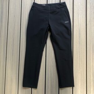 Annika Cutter & Buck Black Performance Athletic Pull On Pants Size S/P